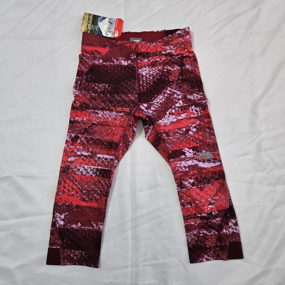 The North Face Motus Tight Capri Leggings Women's XS Activewear Running Biking‎
